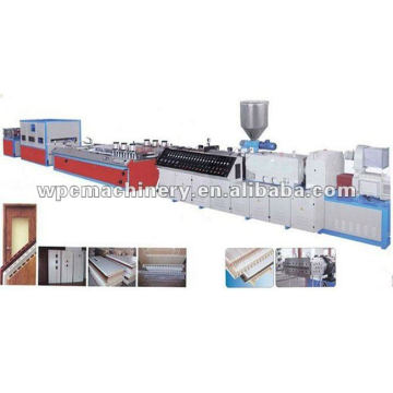 WPC door board machine